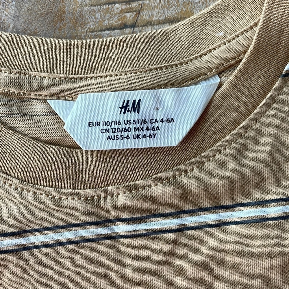 NWOT H&M boys tee size 5t/6 - Picture 4 of 4